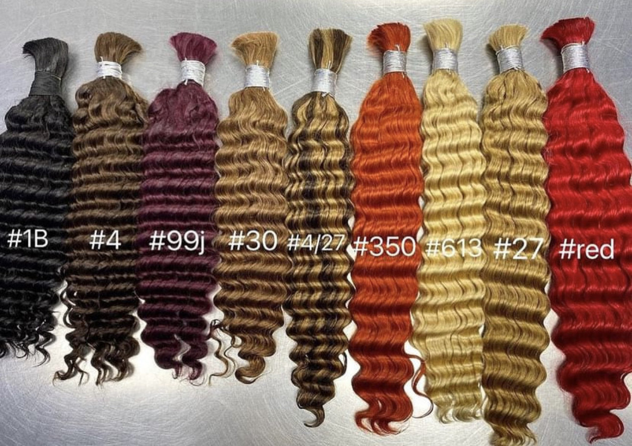 Coloured Weftless bundles: